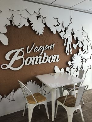 Inside  at Vegan Bombon in Alicante