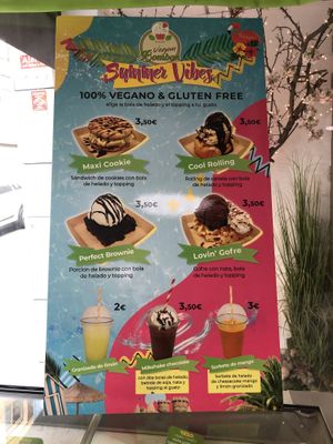 Drooling! at Vegan Bombon in Alicante