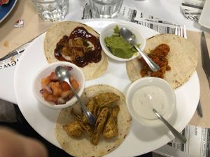 Tacos at Vegan Bombon in Alicante