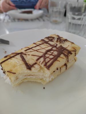 Just one of the many, amazing cakes! at Vegan Bombon in Alicante