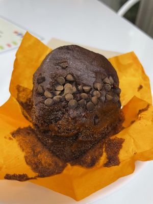 Chocolate muffin  at Vegan Bombon in Alicante