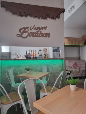 Interior at Vegan Bombon in Alicante