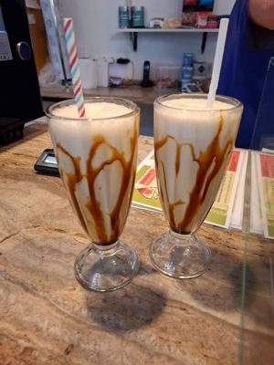 Milkshakes. at Vegan Bombon in Alicante