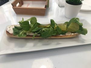 Toasted sandwich  at Vegan Bombon in Alicante