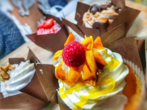 Cup cakes vegan and gluten  free at Vegan Bombon in Alicante