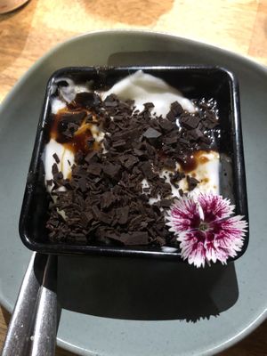 Pudding desert  at Mana Chita in Coffs Harbour