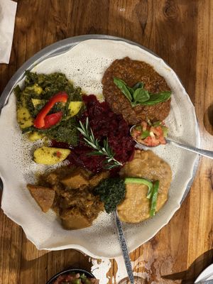 veg beyenet  at Mana Chita in Coffs Harbour