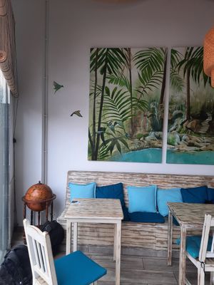 Pretty interior at Amelie Green in Gran Canaria