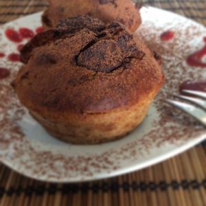 banana muffin at Amelie Green in Gran Canaria