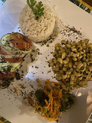 Dinner  at Pousada Ecohar Yoga in Maragogi