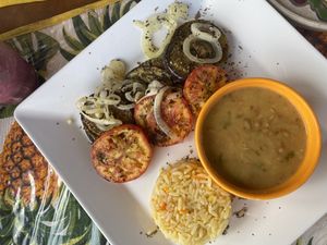 Dinner  at Pousada Ecohar Yoga in Maragogi