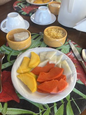 Breakfast  at Pousada Ecohar Yoga in Maragogi