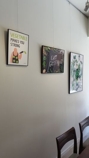 Vegetable makes you strong, Indeed! at Sun - 카페 in Seoul