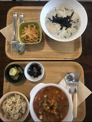 Vegan menu at Sun - 카페 in Seoul