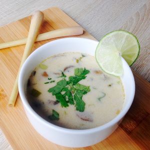 thai soup  at Veg Life - Prievoz in Bratislava