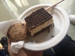 vegan cakes  at Veganske hody Slovensko  in Bratislava