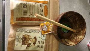 Aj slamka super at Veganske hody Slovensko  in Bratislava