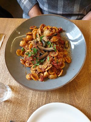 Champignon Pasta #Veganuary at Mana - Schöneberg in Berlin