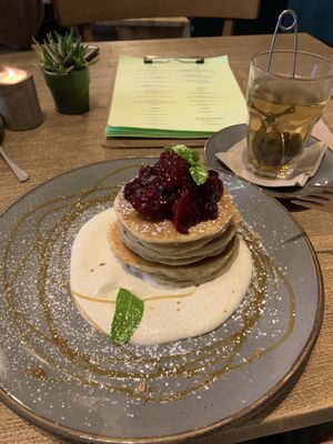 Vegan pancakes   at Mana - Schöneberg in Berlin