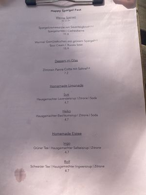 Karte  at Mana - Schöneberg in Berlin