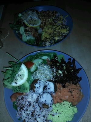 differents bowls at Mana - Schöneberg in Berlin