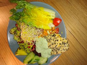 Delicious bowl with Temphe at Mana - Schöneberg in Berlin