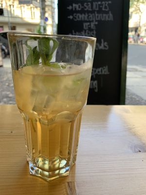 Homemade ice tea at Mana - Schöneberg in Berlin