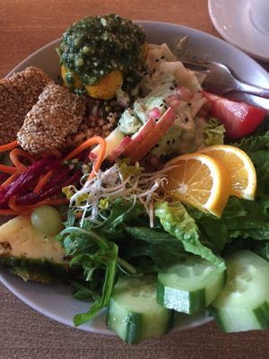 One of the bowls at Mana - Schöneberg in Berlin