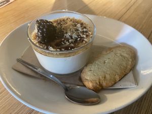 Vegan Creme brûlée  at Mana - Schöneberg in Berlin