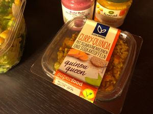 Quinoa salad at FRA - tegut - T1 in Frankfurt