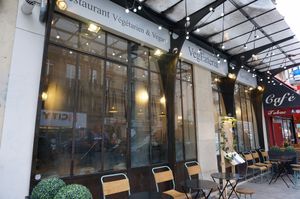 Store Front at VegEateria in Paris