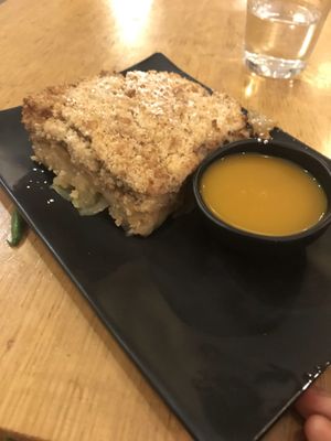 Crumble desert!!! at VegEateria in Paris