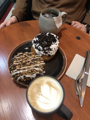 Best doughnuts ever!!  at Bite Me Cafe in Madrid