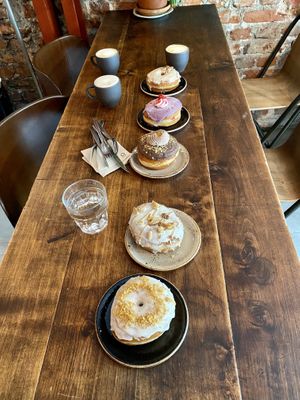 Bite Me Donuts  at Bite Me Cafe in Madrid