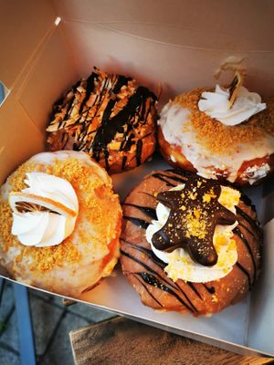 Too much goodness   at Bite Me Cafe in Madrid