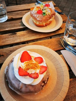 Sweet tooth satisfied   at Bite Me Cafe in Madrid