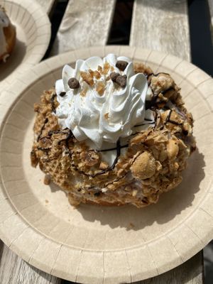 Kinder Donut   at Bite Me Cafe in Madrid