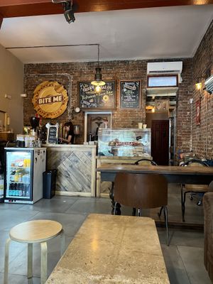   at Bite Me Cafe in Madrid