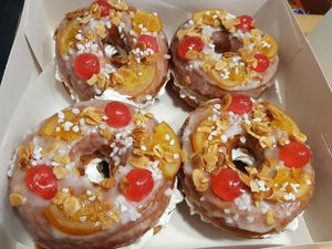 Mini roscones at Bite Me Cafe in Madrid