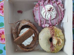 Doughnuts! at Bite Me Cafe in Madrid