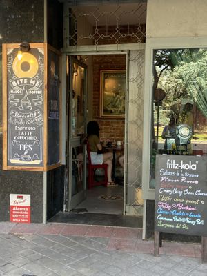   at Bite Me Cafe in Madrid