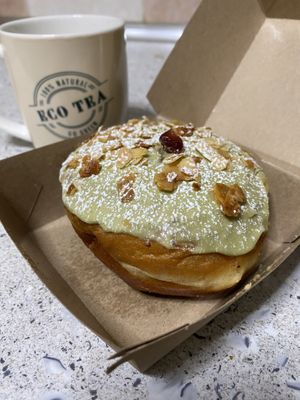 Sabor matcha   at Bite Me Cafe in Madrid