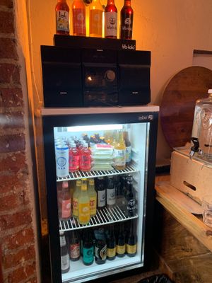 Drink Choices at Bite Me Cafe in Madrid