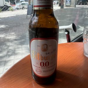 Zero pilsner   at Bite Me Cafe in Madrid