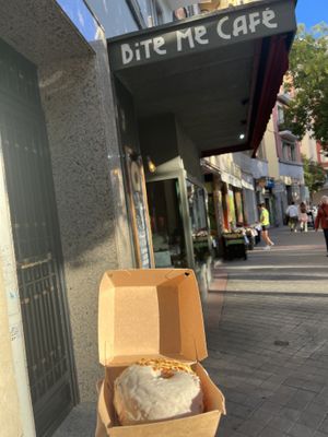   at Bite Me Cafe in Madrid