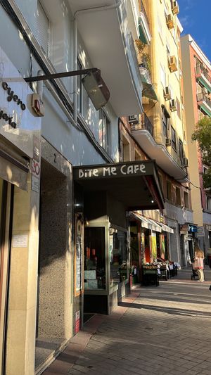   at Bite Me Cafe in Madrid
