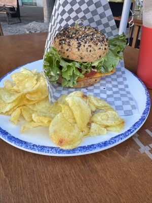 Brunch bagel  at Bite Me Cafe in Madrid