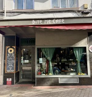   at Bite Me Cafe in Madrid