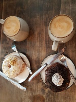 Smoked maple and chocolate Guinness at Bite Me Cafe in Madrid