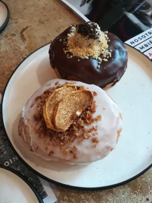 donuts at Bite Me Cafe in Madrid